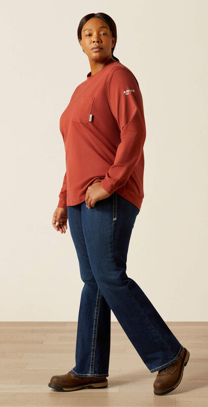 FR Pima Stretch US Logo Baselayer Full Plus